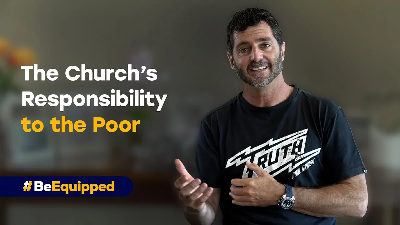 Four12 image from the #BeEquipped series on 'The Church's Responsibility To The Poor'
