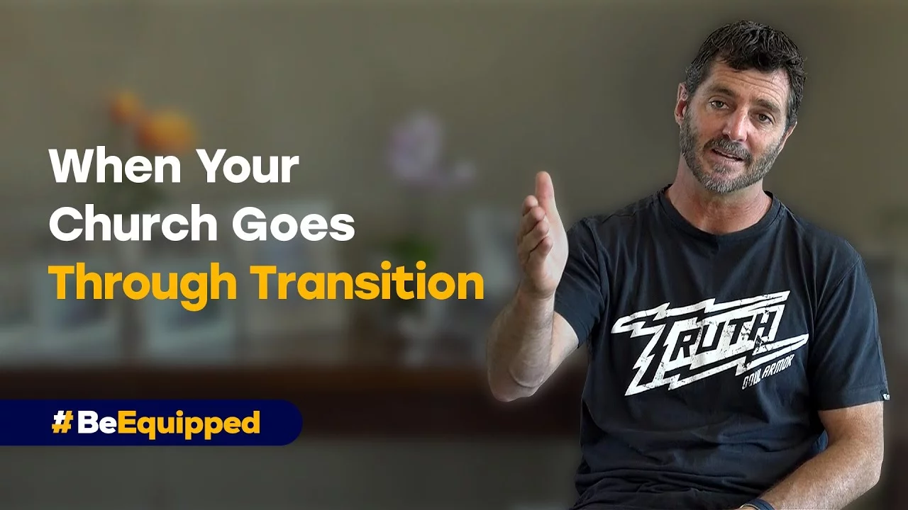 Four12 video image for 'When Your Church Goes Through Transition' about leadership transition