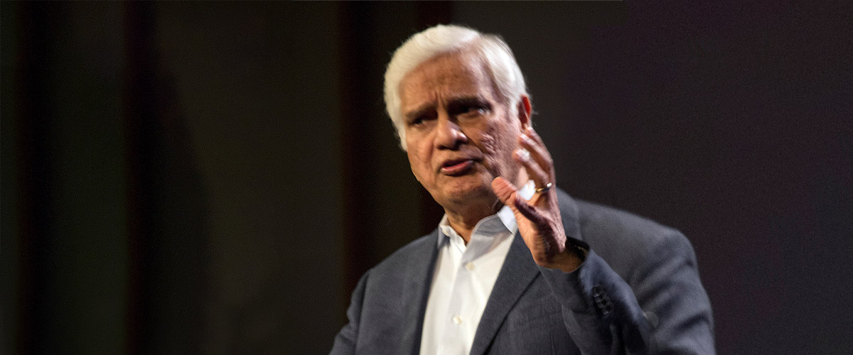 Four12 article image for 'Reckoning With Ravi' about the fall of Ravi Zacharias.