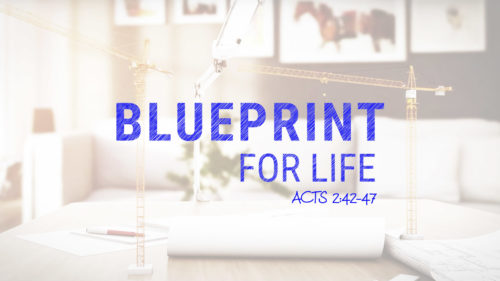 Series image for 'Blueprint for Life' about the early church values