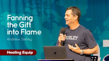 Four12 video series image for 'Fanning The Gift Into Flame' about the gift of healing