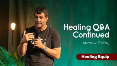 Four12 video series image for 'Healing Q&A Continued' that answers healing questions