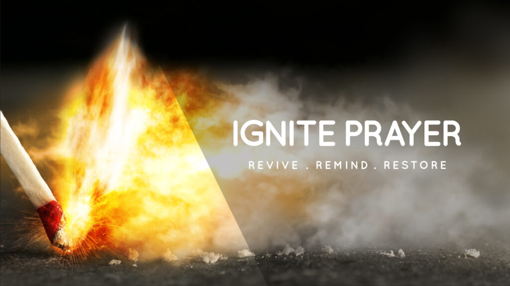 Series image for 'Ignite Prayer' about prayer