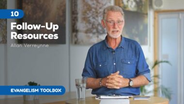 Video image for '10 Follow-up Resources' for the Evangelism Toolbox series