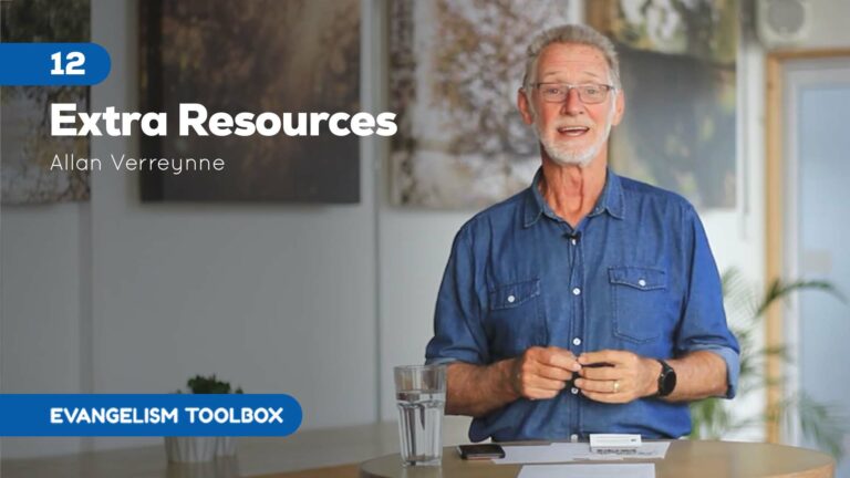 Video image for '12 Extra Resources' for the Evangelism Toolbox series