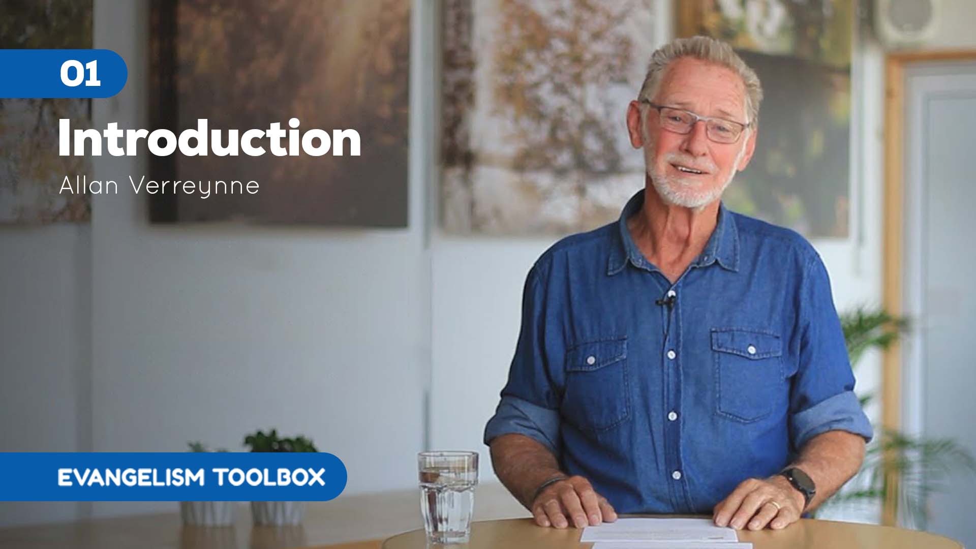 Video image for '01 Introduction' about Evangelism Toolbox series