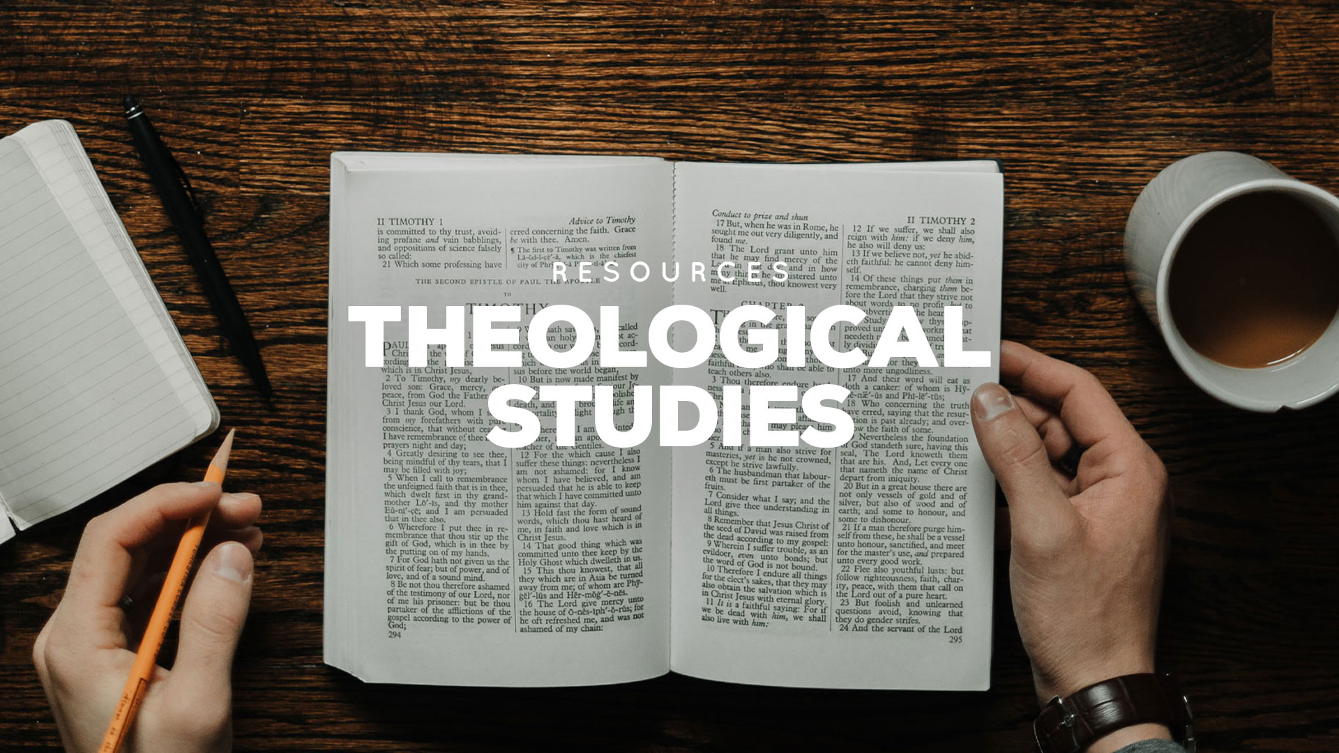 Image for 'Theological Programmes', which provides the various Four12 theological programmes