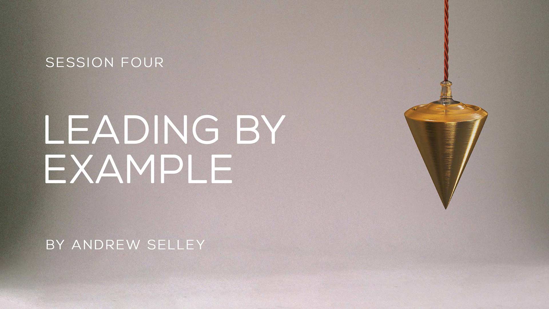 Video image for 'Leading by Example’ about 1 Timothy 4:12-15