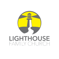 Circular Lighthouse Family Church logo showing a lighthouse icon above the words 'LIGHTHOUSE FAMILY CHURCH'